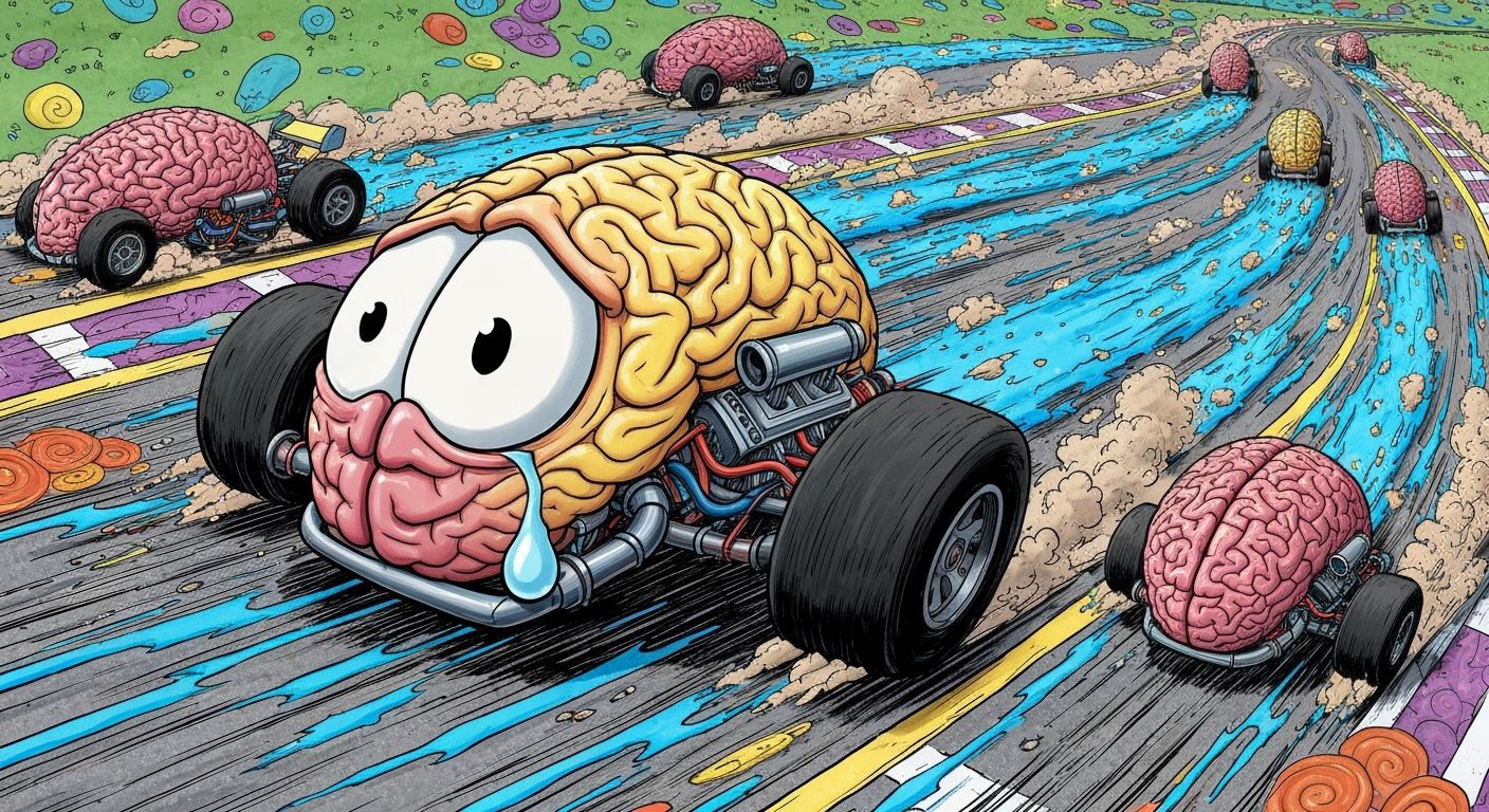 Bipolar Disorder and Cognitive Dysfunction is like a Racecar Stalling